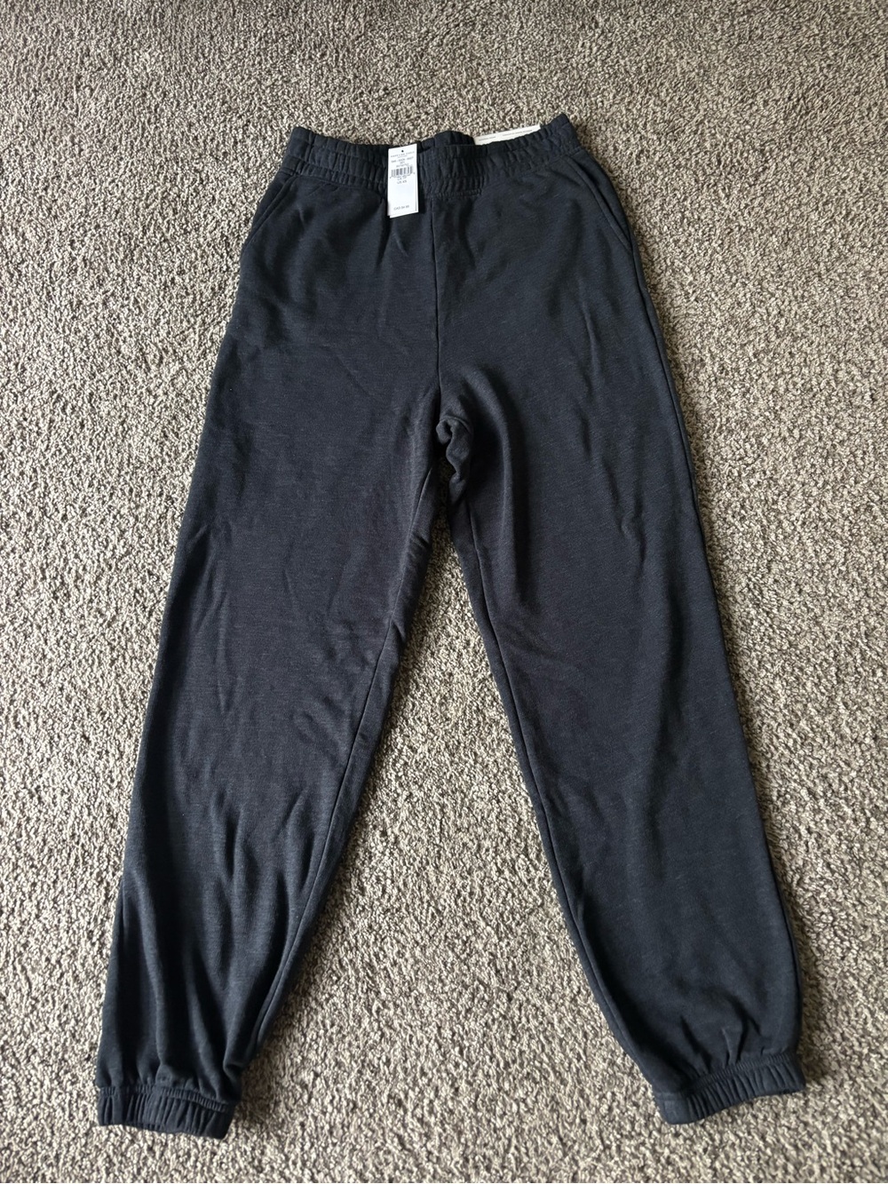 American Eagle AE Boyfriend Jogger Sweatpants Charcoal Size XS NWT